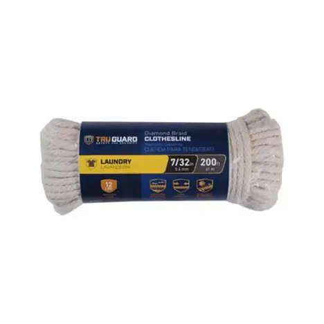 True Value 641901 TG 7/32X200 Clothesline Same Day Shipping