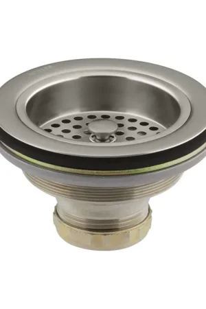 Authentic Kohler 040688829173 Sink Strainer - Less Tail Piece (Brushed Nickel)