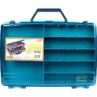 Grab Now True Value 1155 Tackle Box Briefcase 2-Layer Beige Semi-Transparent
