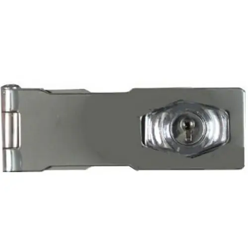 TRUE VALUE N183-780 4-1/2 Chrome Key Hasp Lock Trending