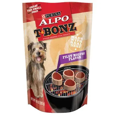 TRUE VALUE 17098A Purina TBonz Dog Treats, Porterhouse, 10-oz. Pouch Today Only