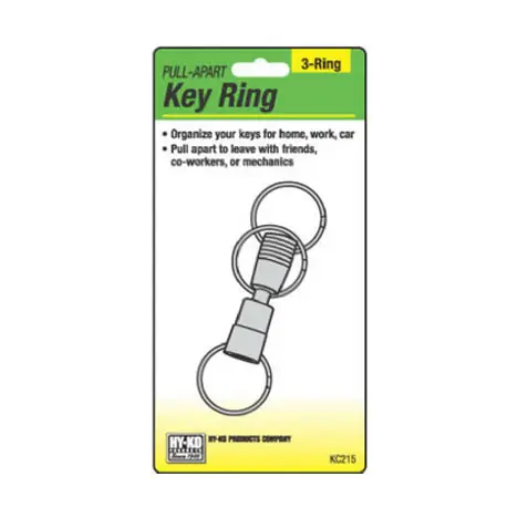 Price Drop TRUE VALUE KC215 Hy-Ko Key Holder 3-Way Pull-Apart