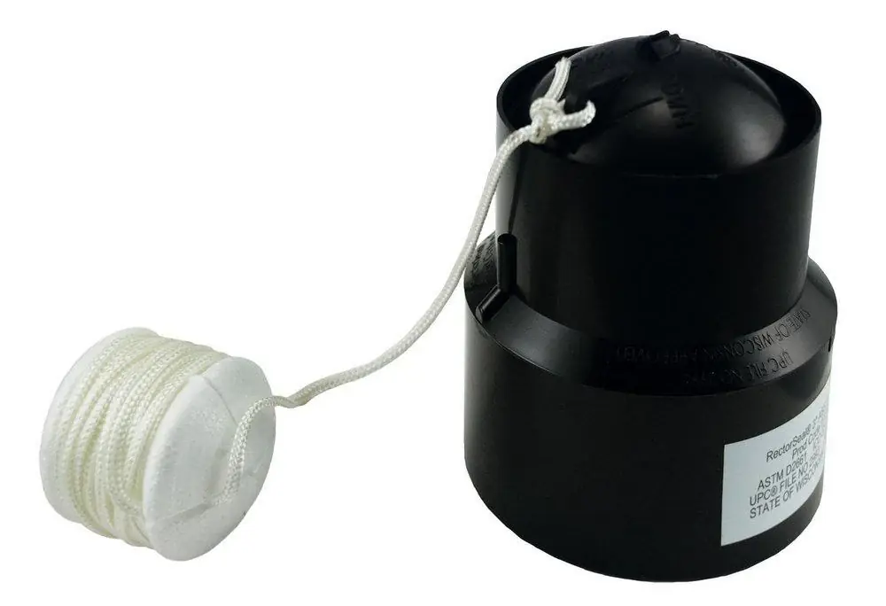 Luxury Rectorseal 97050 Hubsett 3 In. ABS Horizontal Test Plug Replacement 97050