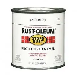 Top Pick True Value 7791-730 1/2Pt White SAT Enamel