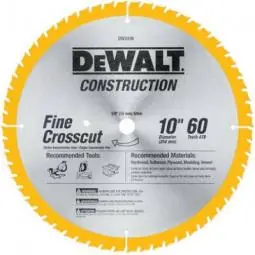 Limited Time TRUE VALUE DW3106 DeWalt 10-Inch 60-TPI Carbide-Tipped Circular Saw Blade
