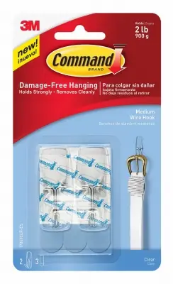 True Value 17065CLR-ES 2CT CLR MED TOGGLE HOOK Top Rated