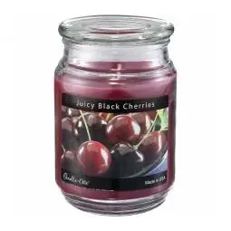 True Value 3297565 18OZ Black Cherry Candle Latest