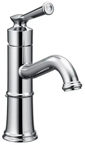 Moen 6402 Chrome one-handle bathroom faucet Affordable