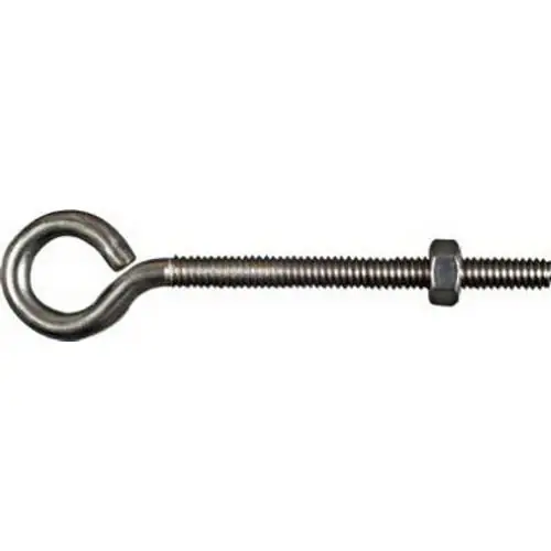 Fast Shipping True Value N221-606 1/4X4 Stainless Steel Eye Bolt