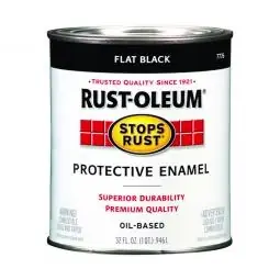 TRUE VALUE 7776-502 Qt Flat Black Enamel Place Order