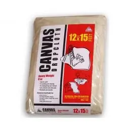 Deal TRUE VALUE 58903 Mt 12X15 Canvas Dropcloth