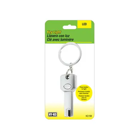True Value KC198 SLV LED Key LGT/Chain EA Grab Now
