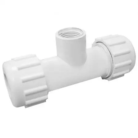 JONES STEPHENS CORP C17125 1-1/4 IPS PVC COMP TEE Professional Grade