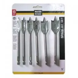 TRUE VALUE 301218 Master Mechanic 6-Piece Spade Bit Set Top Rated