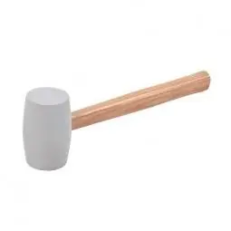 TRUE VALUE JK160110 16OZ WHT RUBBER MALLET EA Today Only