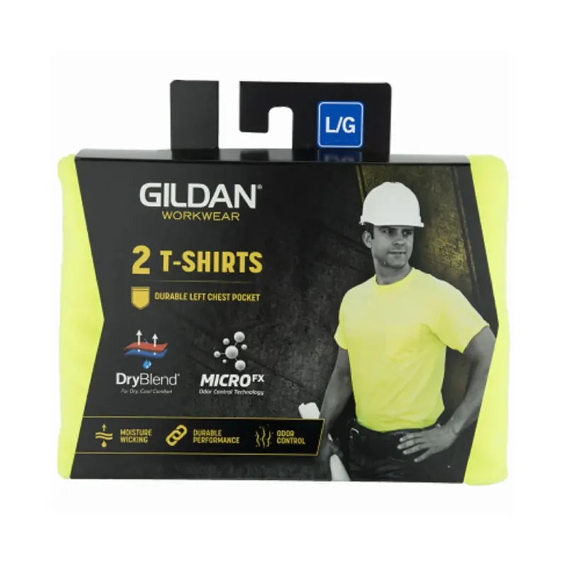 Budget TRUE VALUE 1031180 2PKLG GRN S/S Tee Shirt