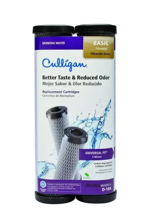 TRUE VALUE D-10A Culligan Under-Sink Drinking Water Replacement Cartridges 2 Pack Special Offer