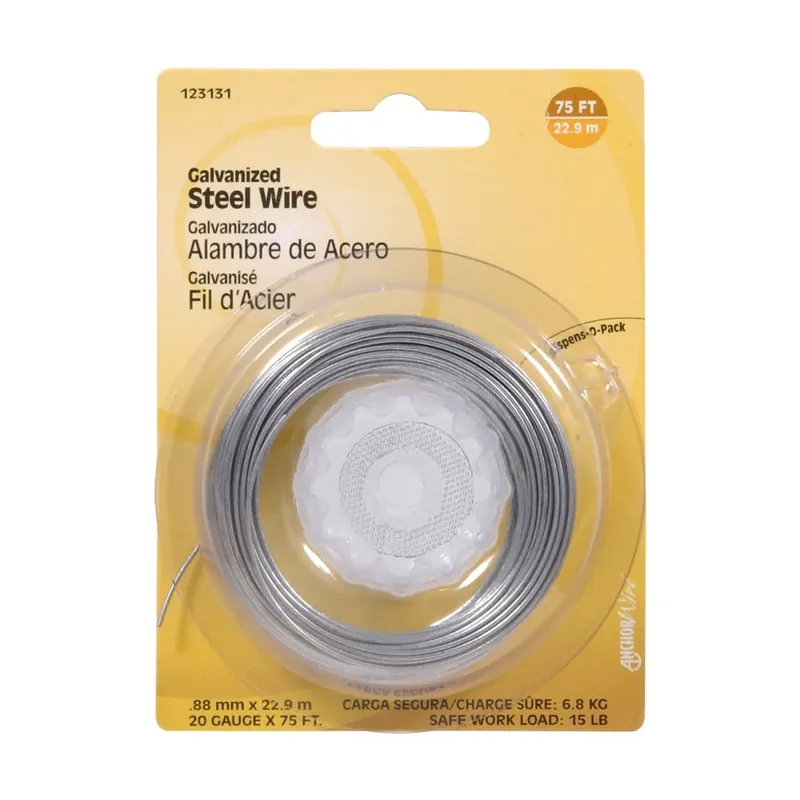 TRUE VALUE 123131 63-Ft. 20-Gauge Galvanized Wire Same Day Shipping
