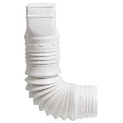 TRUE VALUE ADP53129 Amerimax Flex-A-Spout Down Spout Adaptor, 3 x 4-In. Limited Offer