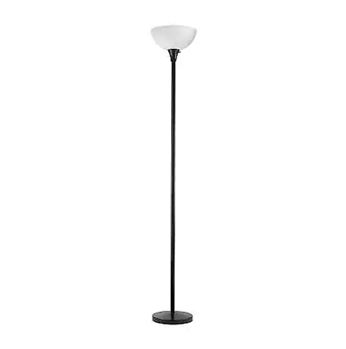 True Value TV209988 71in Black Torch Floor Lamp Same Day Shipping