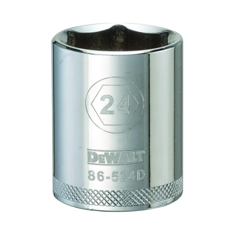 Limited Offer TRUE VALUE DWMT86524OSP 1/2DR 24MM 6PT SOCKET