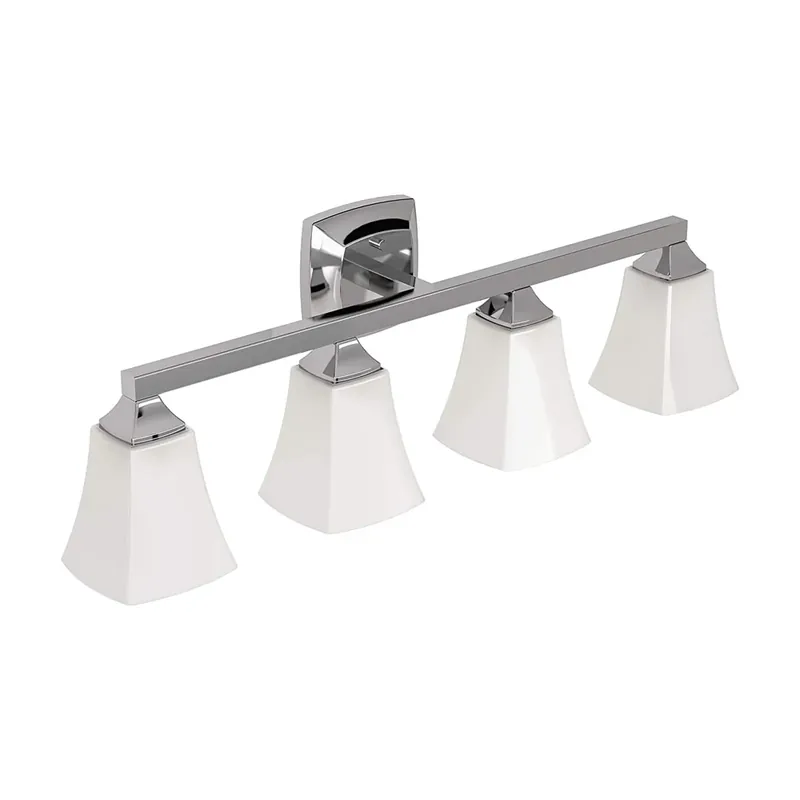Grab Now Creative Specialties YB5164CH Moen Voss Chrome Four Globe Bath Light