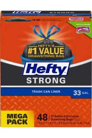 Express Delivery TRUE VALUE E86048 48CT 33GAL TRASH BAG