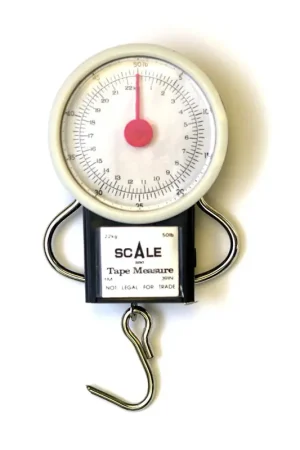 TRUE VALUE 0848-2222 28LB POCK SCALE/TAPE EA Best Choice