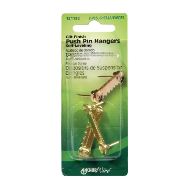 True Value 121135 2-Pack Large Brass Push In Leveler Fresh Stock