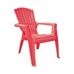 TRUE VALUE 8460-26-3731 Kids' Adirondack Chair Cherry Red New Release