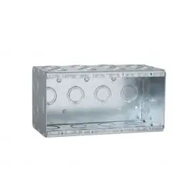 Best Price RACO 698 box masonry steel 89.8 cu-in 4 4 34 KO RECT